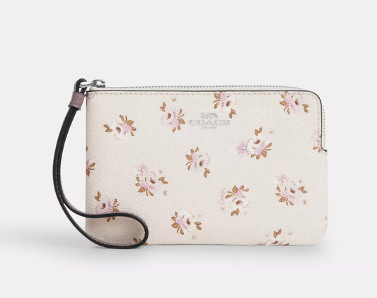 Wristlet Floral Print Coach ***Preorden***