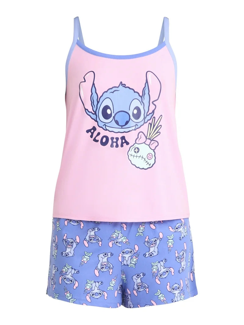 Set De Top y Short Stitch Aloha  ***Preorden***