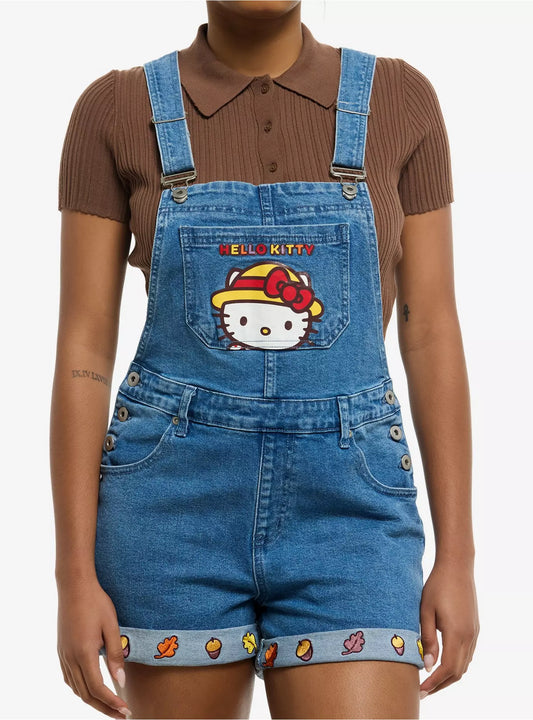 Overol De Shorrt Hello Kitty Fall ***Preorden***