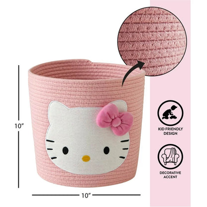 Contenedor De Tela Hello Kitty ***Preorden***