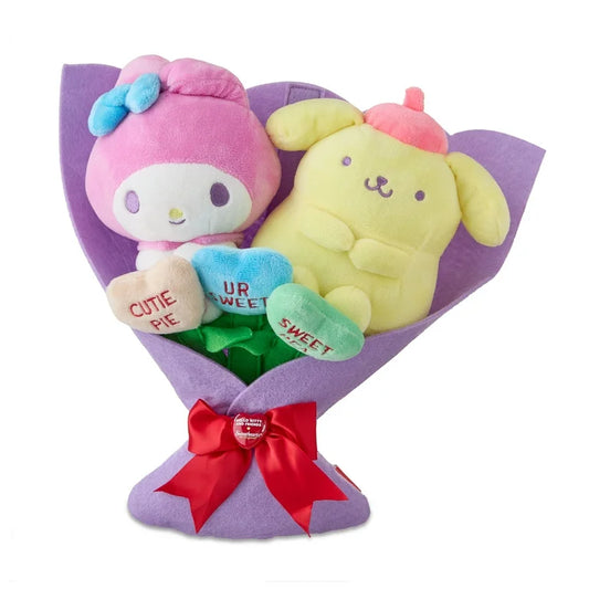 Ramo De Peluche My Melody & Pompompurin Sweethearts ***Preorden***