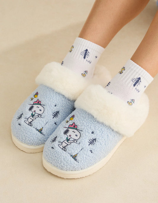 Pantuflas Snoopy Campamento American Eagle ***Preorden***