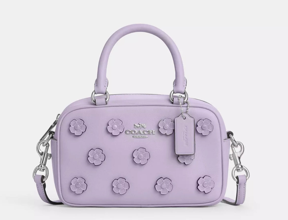 Satchel Crossbody Bag Floral Coach ***Preorden***