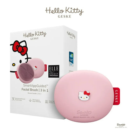 Cepillo Facial 3 en 1 Hello Kitty Geske con SmartApp ***Preorden***