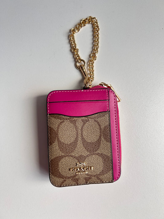 Zip Card Case Coach