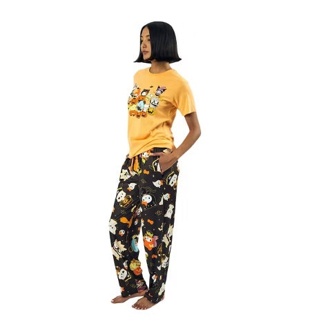 Set de Playera Oversized Y Pantalón Sanrio Halloween ***Preorden***