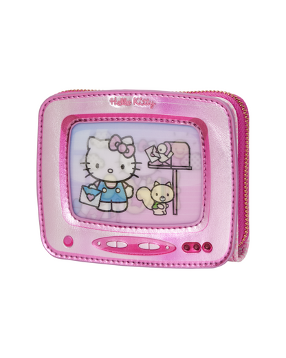 Zip Wallet Hello Kitty Vintage TV ***Preorden***
