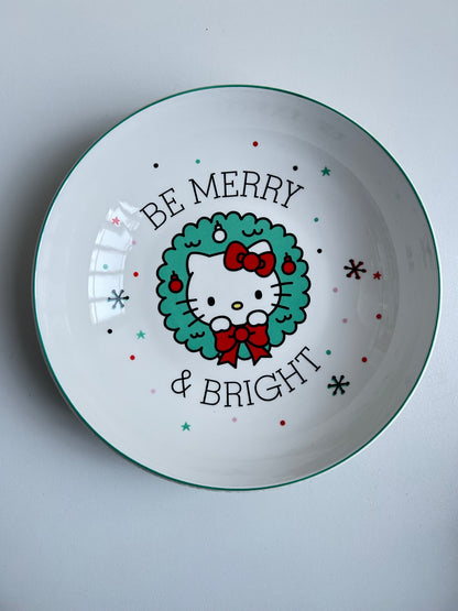 Plato Bowl Hello Kitty Be Merry & Bright