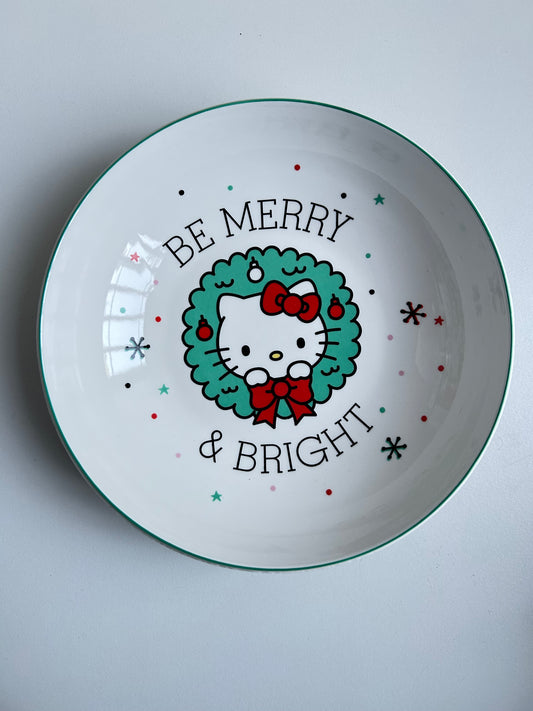 Plato Bowl Hello Kitty Be Merry & Bright