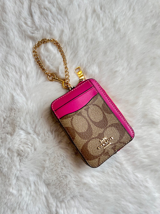 Zip Card Case Coach