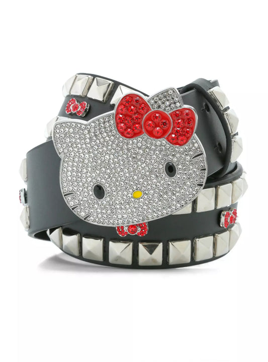 Cinturón Hello Kitty Brillos Con Estoperoles ***Preorden***