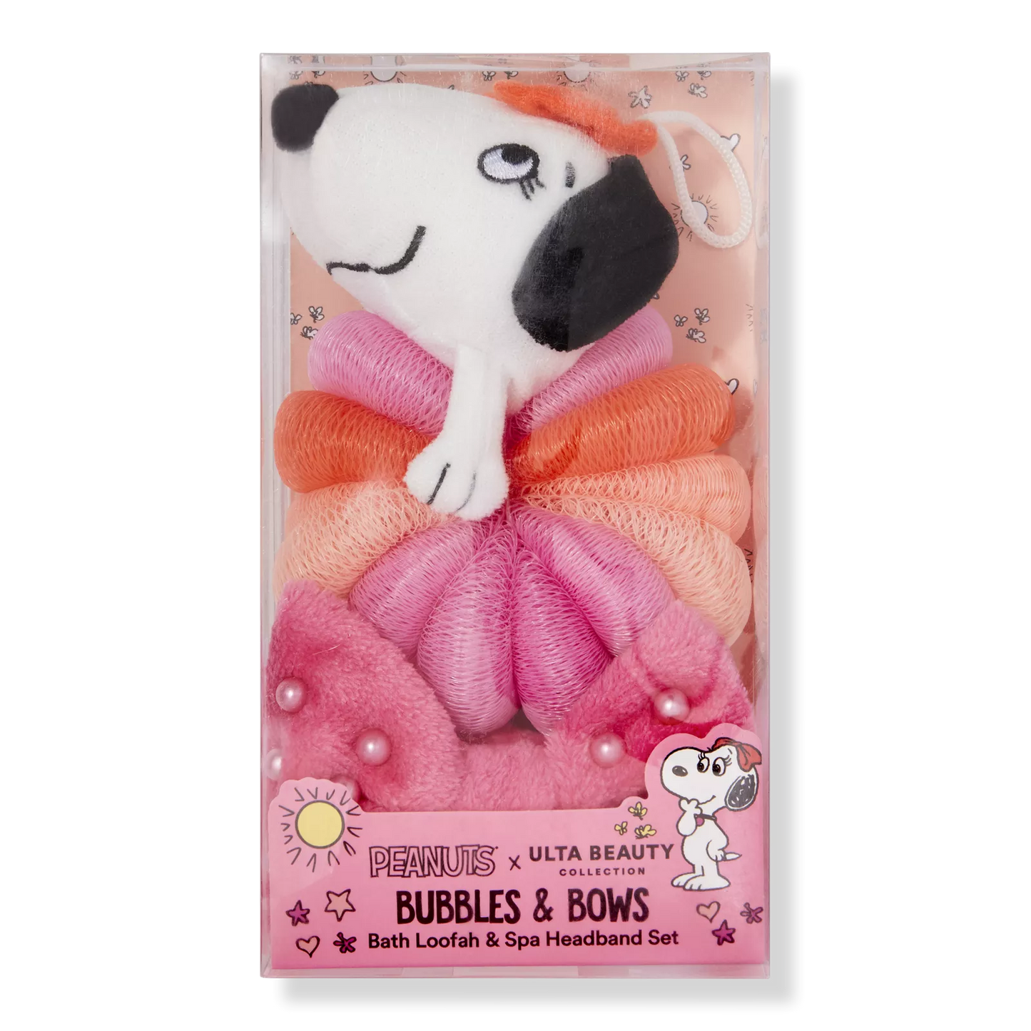 Esponja Para Baño Y Banda Peanuts X Ulta Beauty ***Preorden***
