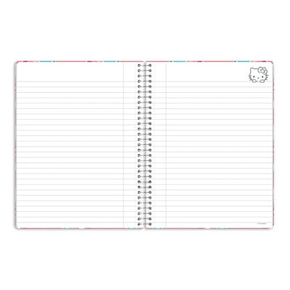 Libreta De Espiral Studio Oh! Hello kitty Rosas ***Preorden***