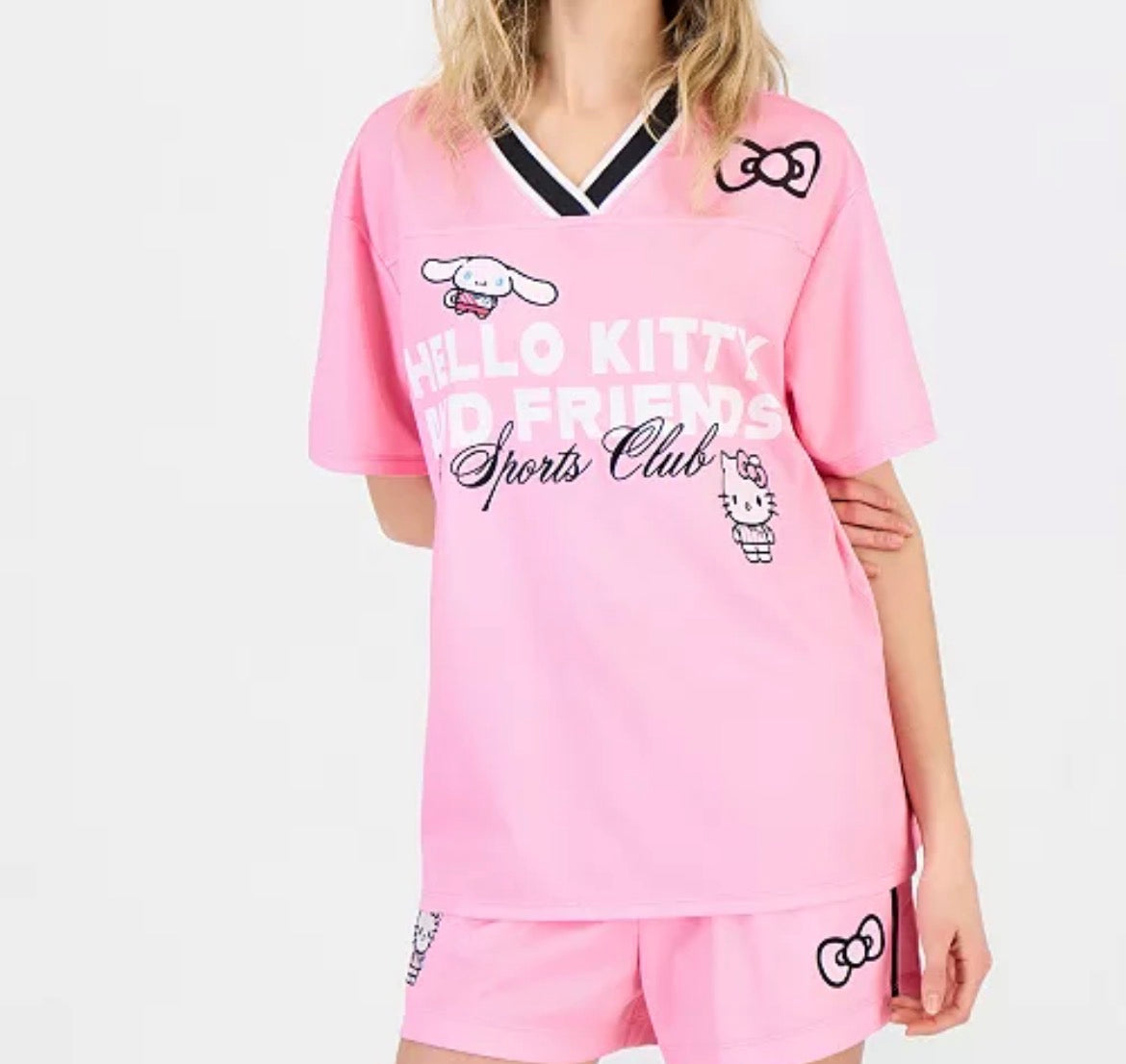 Jersey Top Hello Kitty y Sus Amigos Pink ***Preorden***