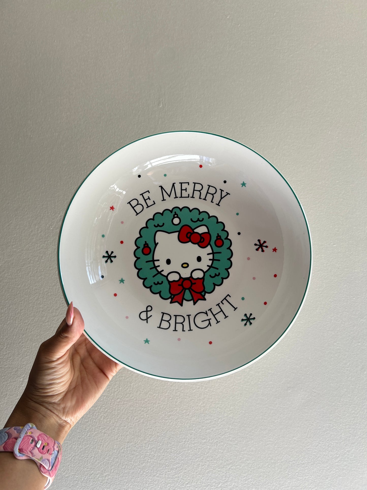 Plato Bowl Hello Kitty Be Merry & Bright