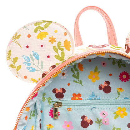 Mini Backpack Minnie Mouse Springtime Loungefly ***Preorden***