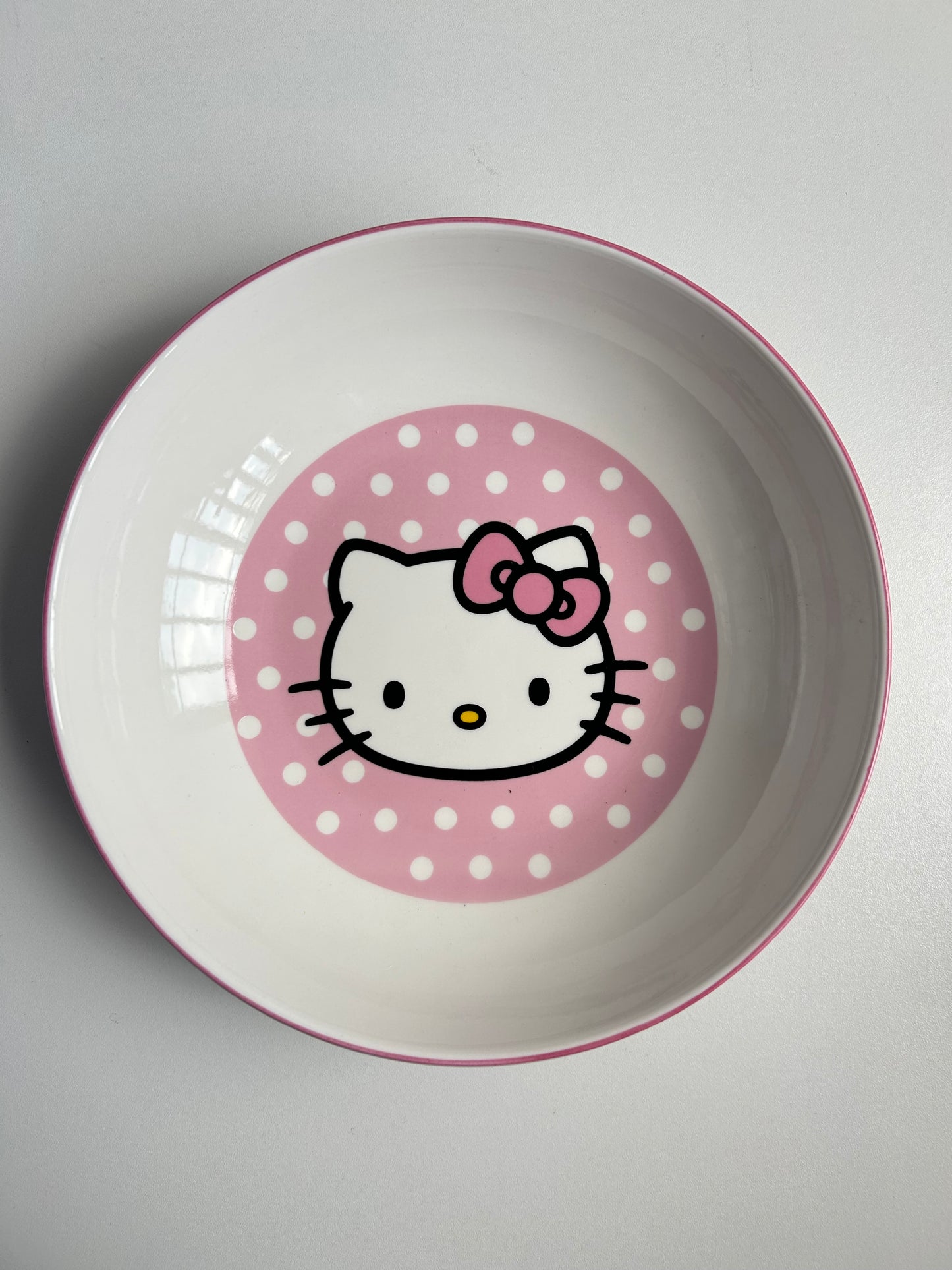 Plato Bowl Hello Kitty Puntos Rosas