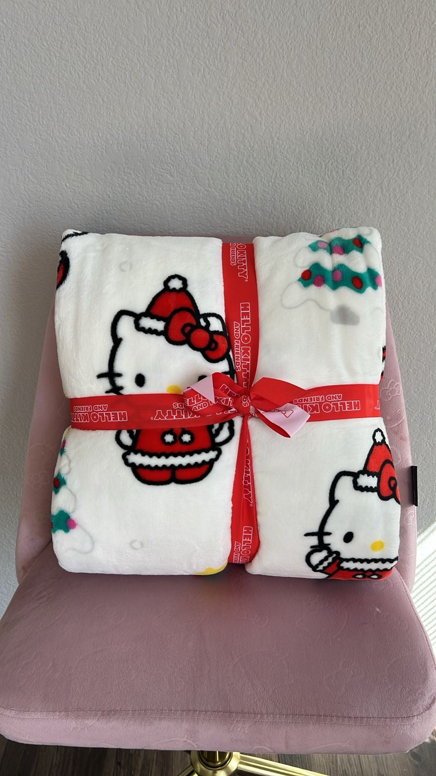 Blanket Hello Kitty Santa Tamaño Queen