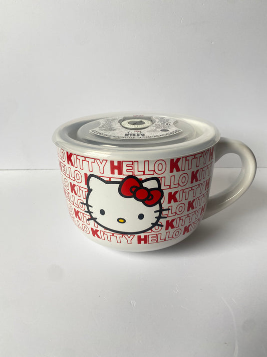 Bowl con tapa Hello Kitty