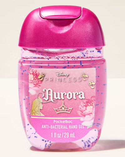Gel Antibacterial Princesas Disney Bath & Body Works ***Preorden***