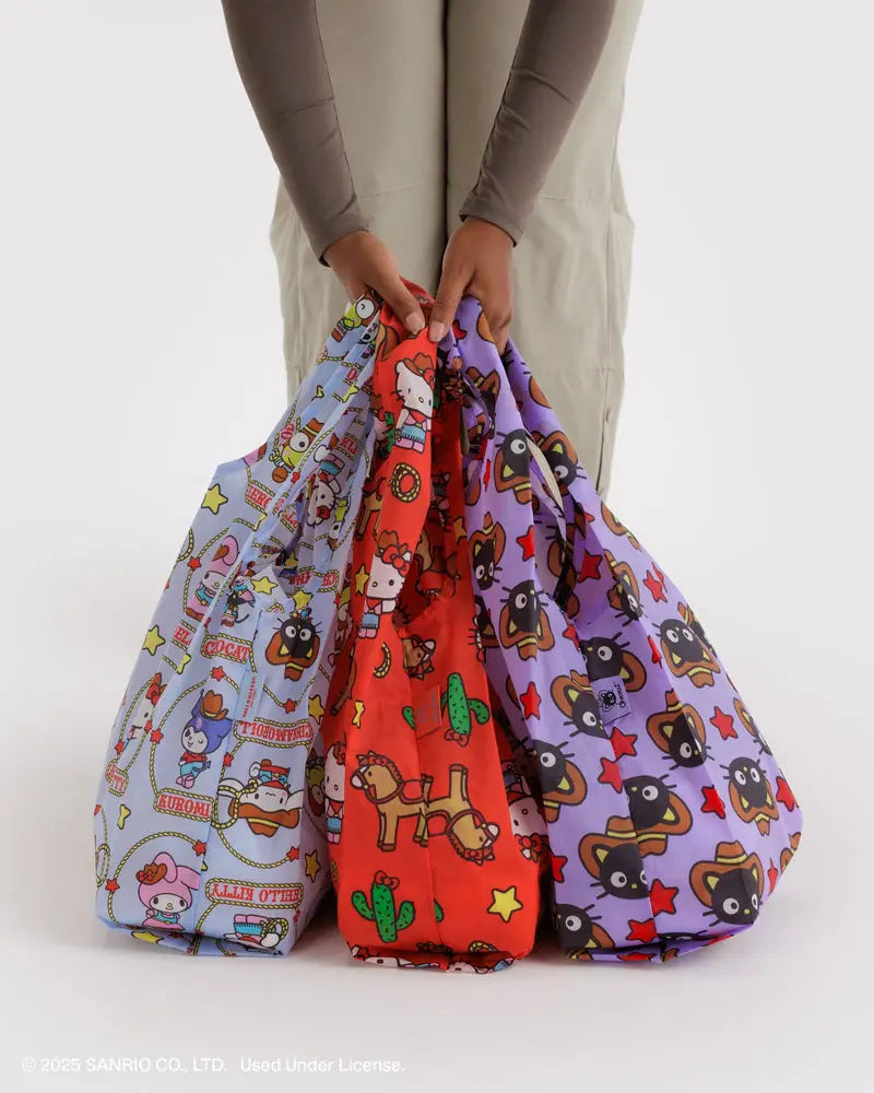 Hello Kitty & Friends x Baggu Standard Bags Set de 3 Piezas Western***Preorden***