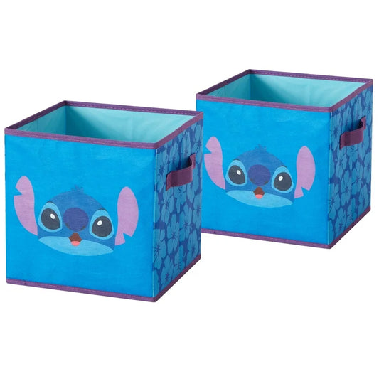 Cubos de Almacenamiento Stitch ***Preorden*** 25.4cm x 25.4cm x 25.4cm