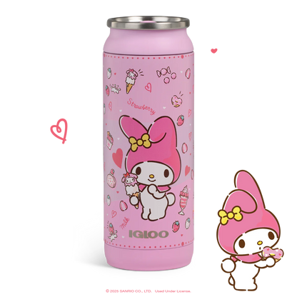 My Melody x Igloo 50th Anniversary 16oz Stainless Steel Can ***Preorden***