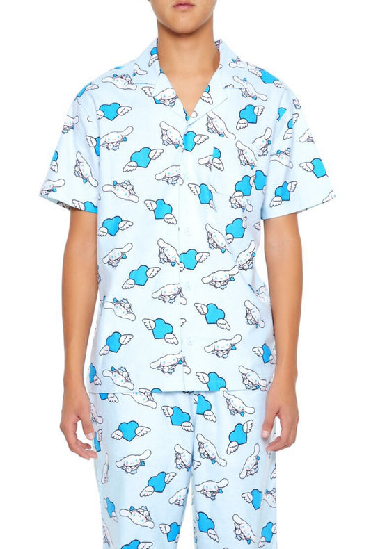 Angel Cinnamoroll Pajama Shirt Hombre Forever 21 ***Preorden***