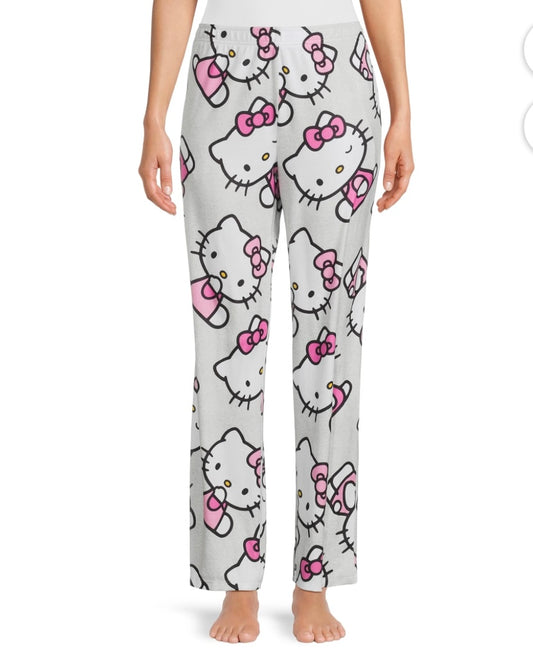 Pj Pants Hello Kitty Gris con Rosa