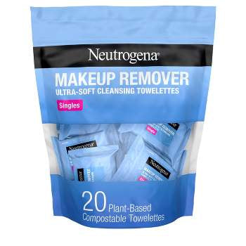 Neutrogena Facial Cleansing Makeup Remover Wipes Singles