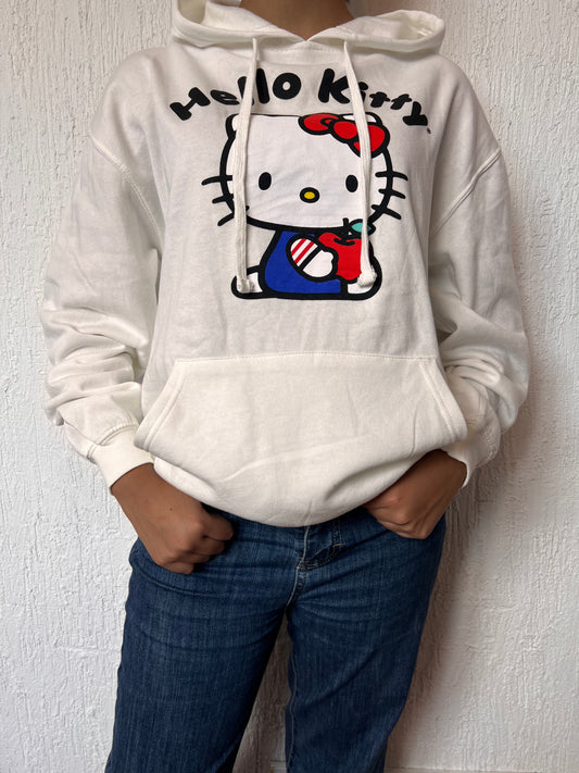 Sudadera Hello Kitty Manzana Beige