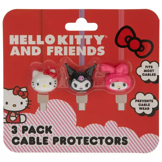 Cubre Cables Hello Kitty, Kuromi, My Melody ***Preorden***