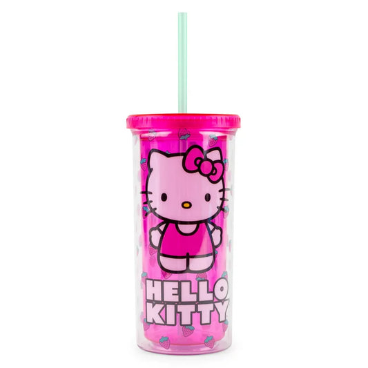 Tumbler Hello Kitty fresas