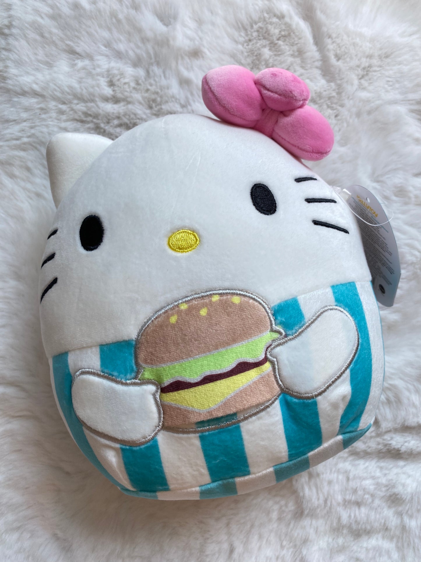 Squishmellow Hello Kitty Hamburguesa